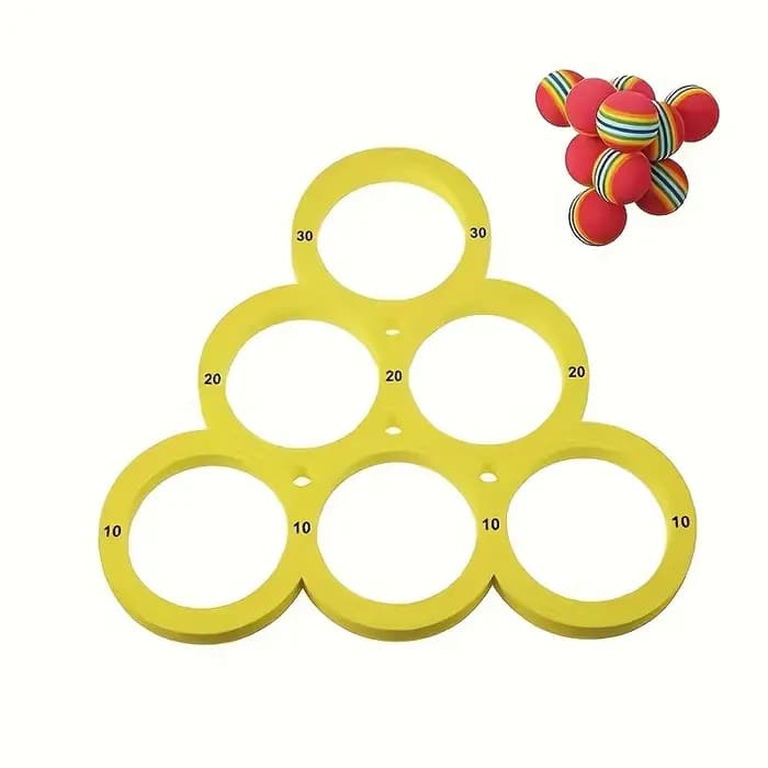 Ensemble de jeu de lancer de piscine, jouets de piscine flottants pour Sports aquatiques en famille,