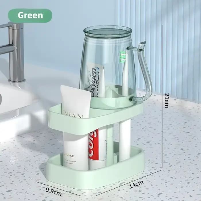 Tasse de bain de bouche pour dortoir, tasse de brossage des dents, articles de toilette, porte-bross