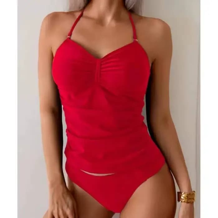 Maillots de bain deux pièces pour femme, collection été 2026 : Ensemble tankini et maillot de bain d