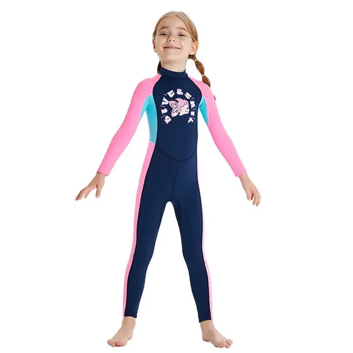 Maillot de bain de Protection solaire pour enfants, séchage rapide, manches longues, une pièce, Prot