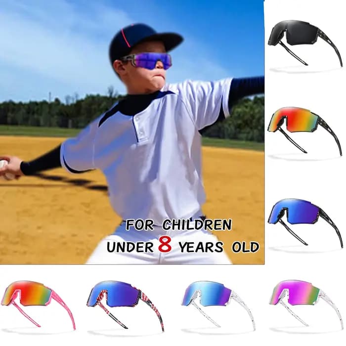 1/6 Paires de lunettes de soleil pour jeunes avec protection UV400 pour la vente en gros et au détai
