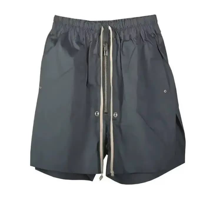 HKSH Nouvelle Collection Été – Short Chic Zippé Tendance Streetwear pour Homme, avec Rubans Décontra