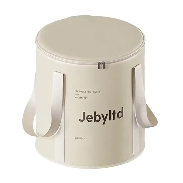 Grand seau de bain de pieds pliant avec couvercle, bassin de trempage Portable, baignoire multifonct