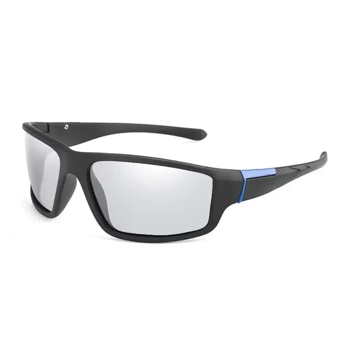 XaYbZc hommes lunettes de soleil photochromiques noir mat lunettes de sport femmes couleur changeant