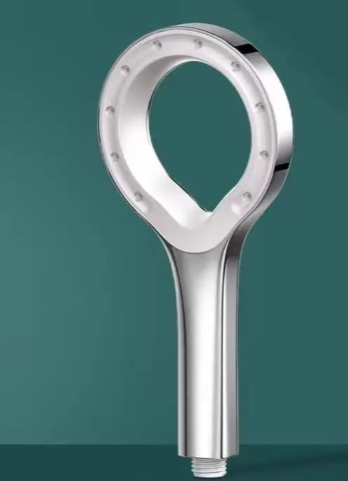 Pommeau de douche pressurisé à main pour salle de bain, grand panneau, accessoires de douche pressur