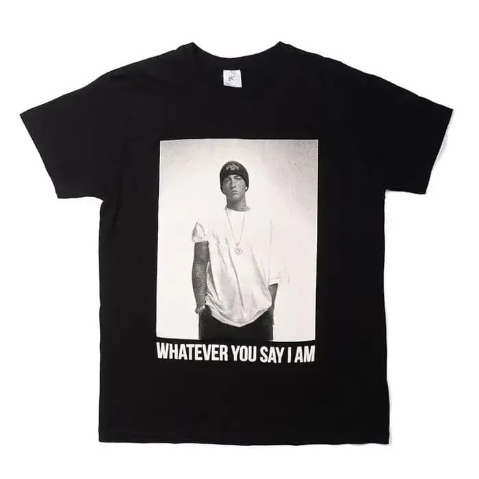 T-shirt graphique vintage surdimensionné pour homme et femme, album musical du rappeur Eminem, t-shi