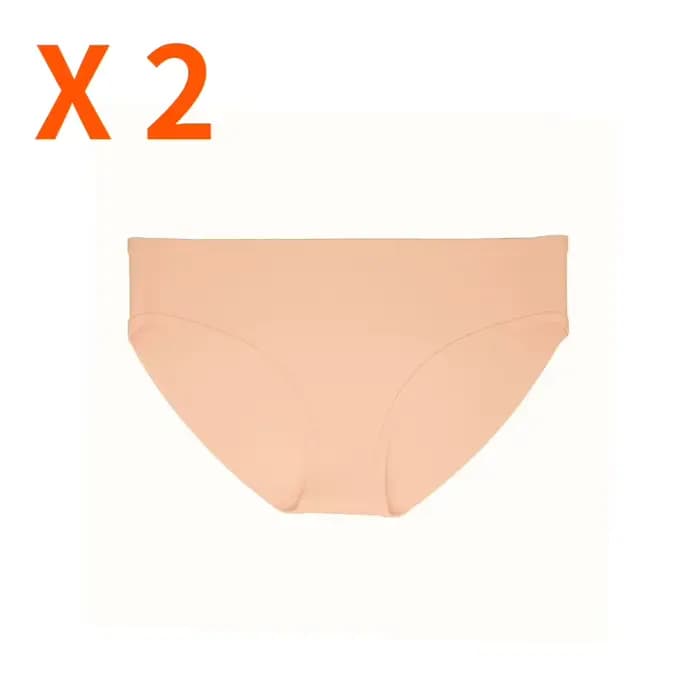 Maillots de bain en silicone pour hommes et femmes, caleçons boxers sans couture, triangle, pour pis