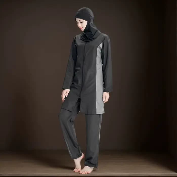 Femmes musulmanes Hijab maillot de bain à capuche maillots de bain Islmaic couverture complète Burki