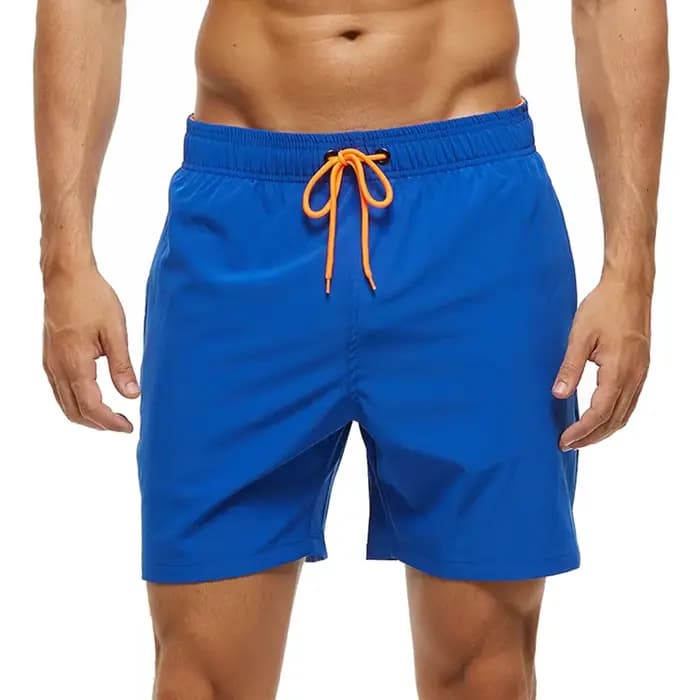 Escatch-Short de Natation Respirant pour Homme, Bermuda Masculin, Taille artificiel astique, Doublur
