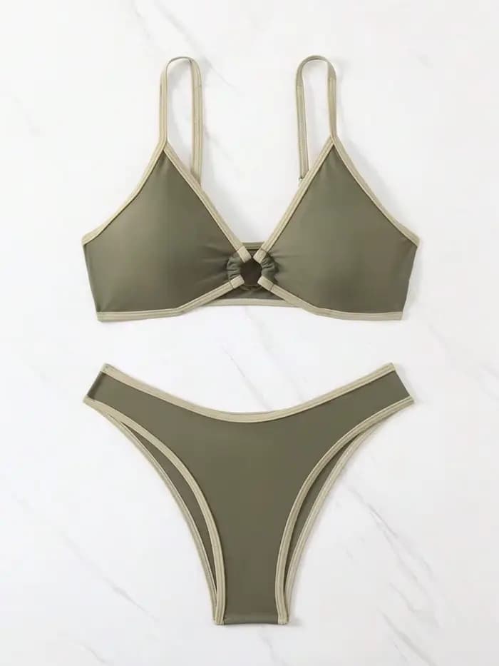 Micro Bikini Halter pour Femme 2026 – Maillot de Bain Sexy Brésilien, Ensemble String Biquini, Tenue