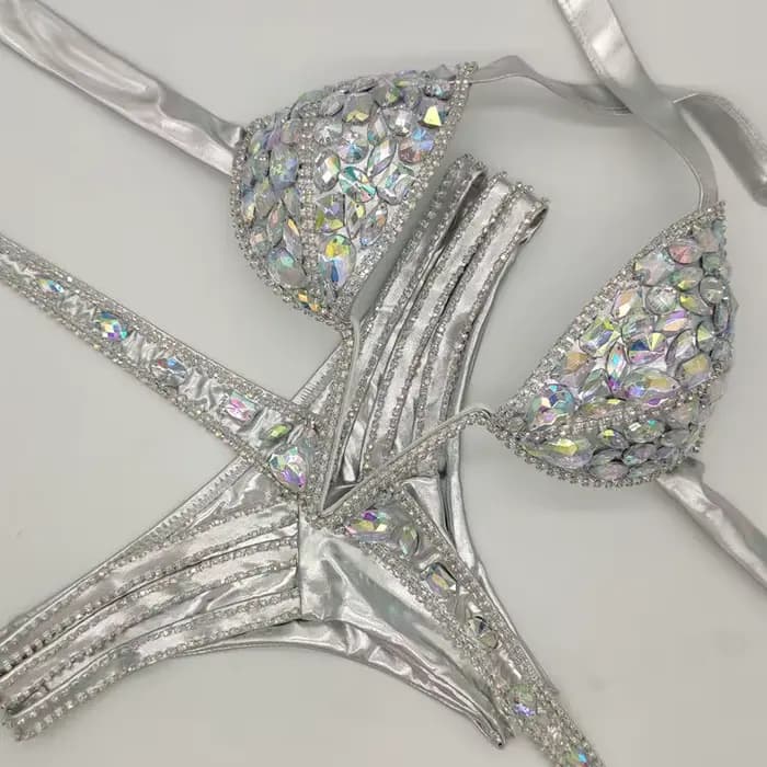 2020 venus vacances sexy femmes daimond push up cristal col en V strass maillots de bain vente chaud