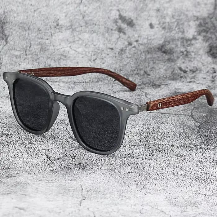 Nouvelles lunettes de soleil vintage pour hommes, monture PC, verres classiques de marque, verres tr