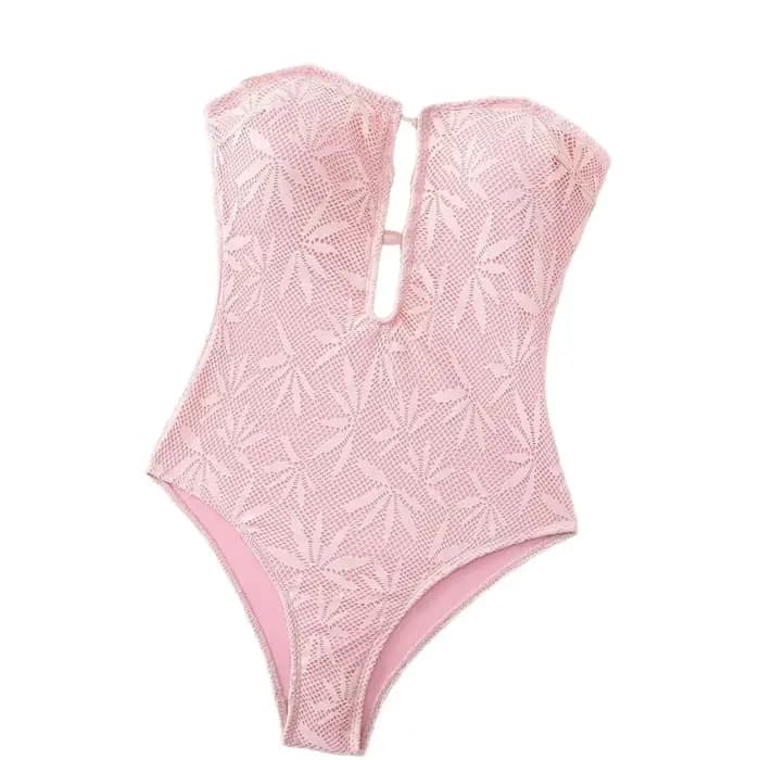 Maillot de bain une pièce bohème été 2026 pour femme, monokini dos nu à bretelles, idéal pour les va