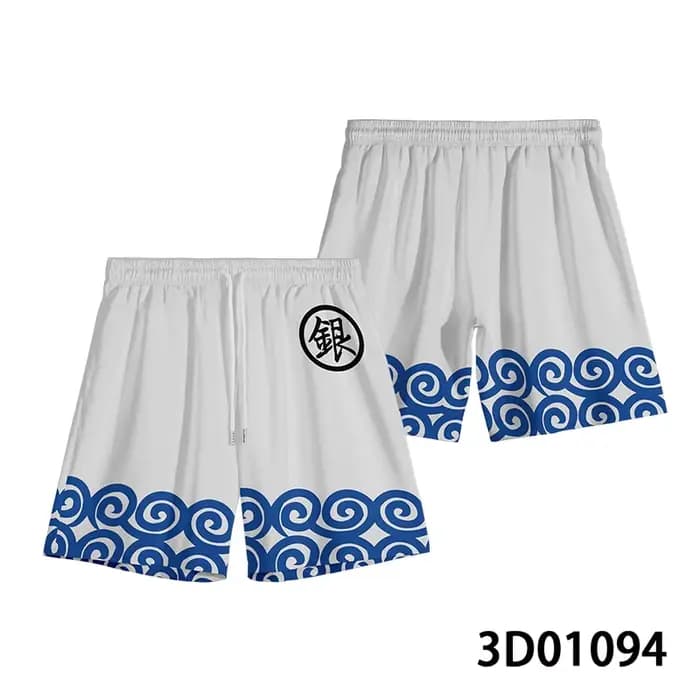 Short de plage ample à fraises pour hommes, maillot de bain avec cordon de serrage à la taille, séch
