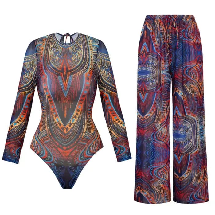 2 pièces ensembles maillots de bain et Panst Sexy maillot de bain femmes été maillot de bain ensembl