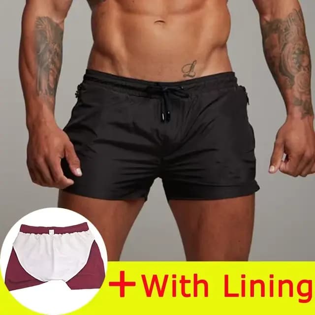 2025 nouveaux hommes maillot de bain Sexy maillots de bain hommes Shorts de natation hommes slips Sh