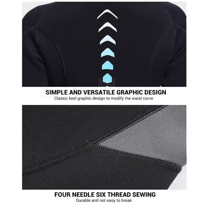 3MM Néoprène Combinaison de plongée Homme Surf Plongée Sous-Marine Équipement De Pêche Sous-Marine C