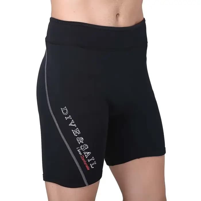 Short de plongée gris/violet en néoprène pour hommes et femmes, 1.5mm, pour couples, combinaison de 