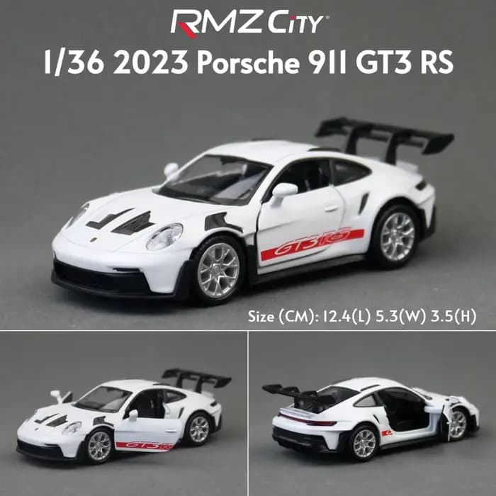 1/36 Porsche 911 GT3 918 Spyder Taycan jouet voiture modèle de course RMZ CiTY moulé sous pression m