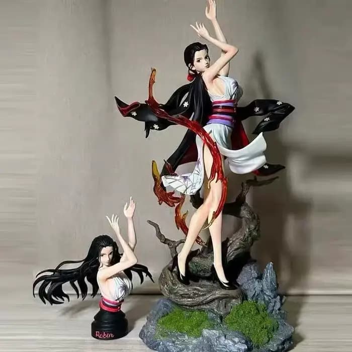 Figurine d'action Anime One Piece, figurine Robin, démon Robin, jouets en PVC, modèle de statue, jou