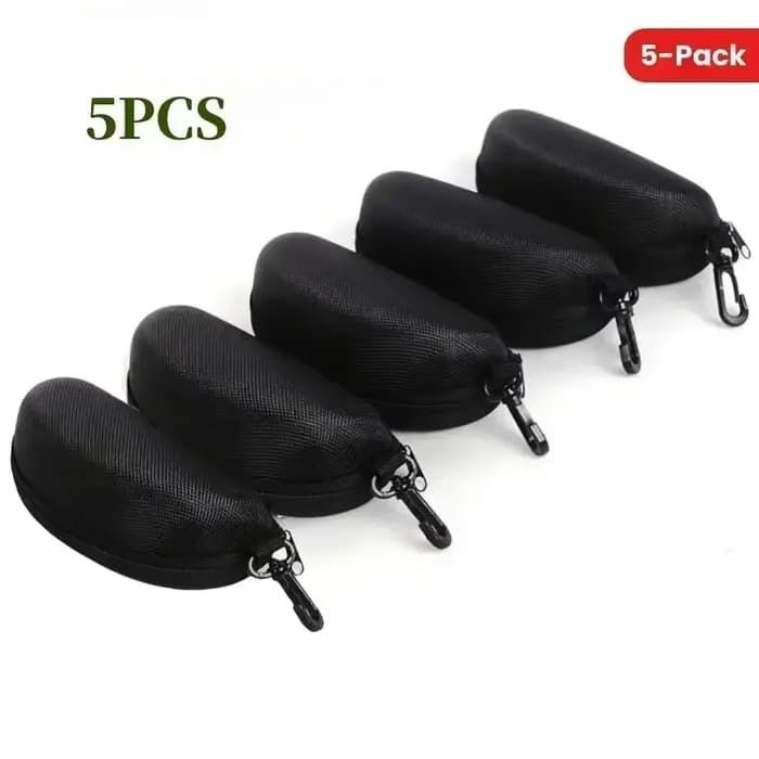 5/10pack Portable fermeture éclair lunettes de soleil boîte de protection lunettes étui boîte Oxford