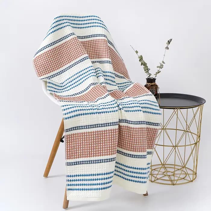 Grande Serviette de Bain en Coton Turc, Accessoire Naturel, Ultra Absorbant, Écologique, pour la Pla