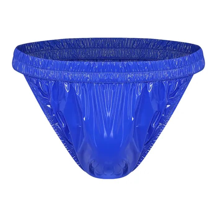 Maillot de bain homme brillant, short boxer athlétique imperméable, double couche, pour éviter les g
