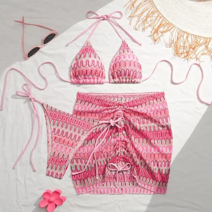 Bikinis sexy 2026, maillots de bain pour femmes, maillots de bain trois pièces, vêtements de plage, 