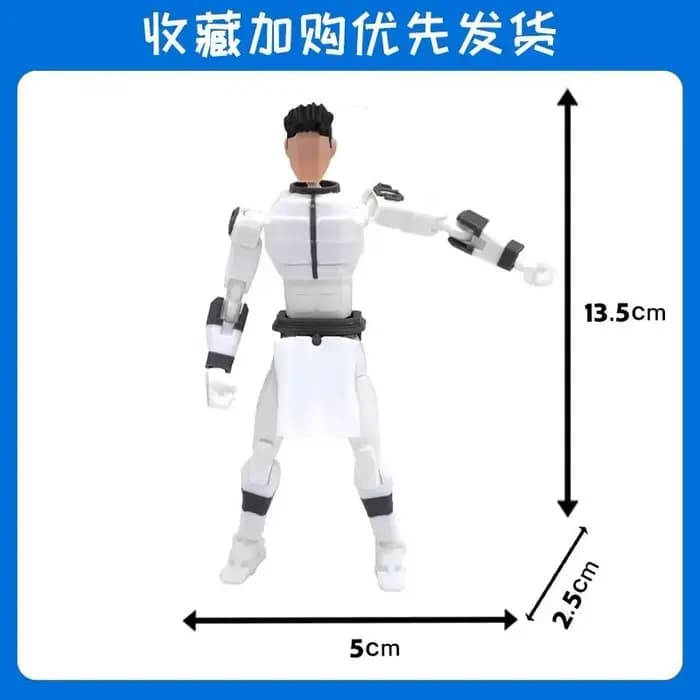 Figurine articulée Invincible Mark multi-positions avec mains interchangeables, armure technique, mo