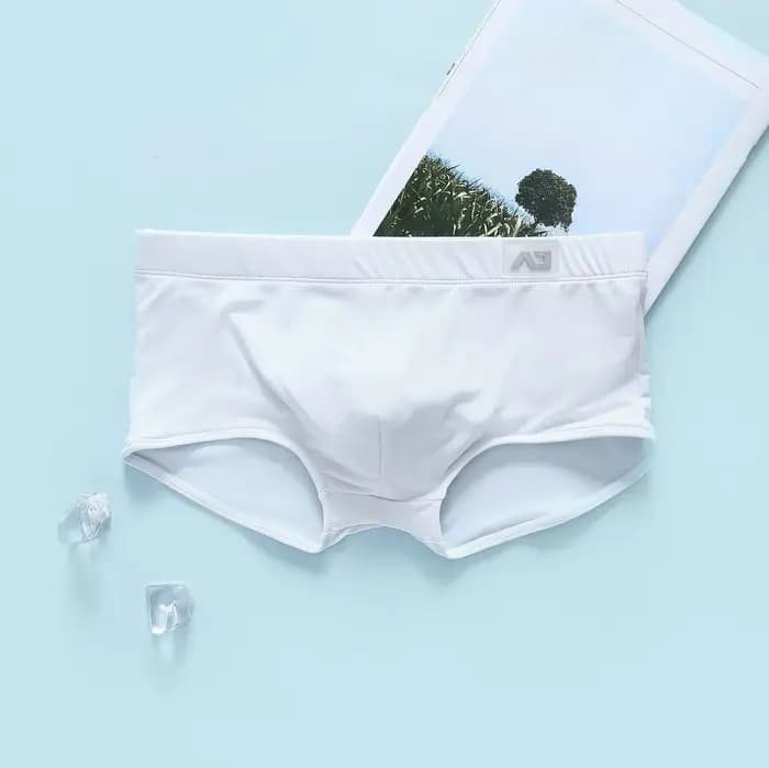 Maillot de bain anti-république à séchage rapide pour hommes, boxers de sport pour jeunes, bas audis