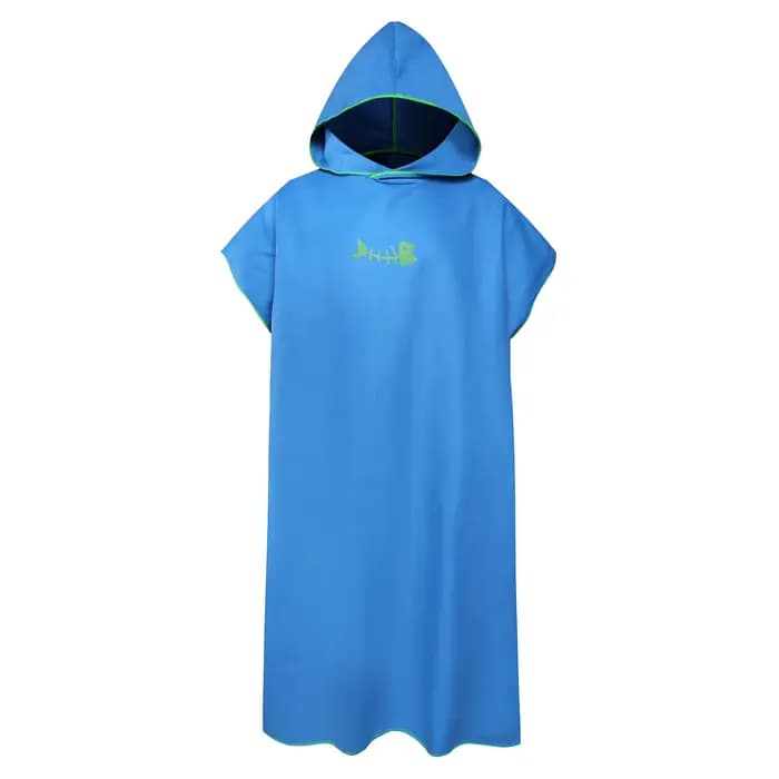 Serviette de bain Proxy Poncho avec capuche, couverture de plage en microcarence, combinaison de nat