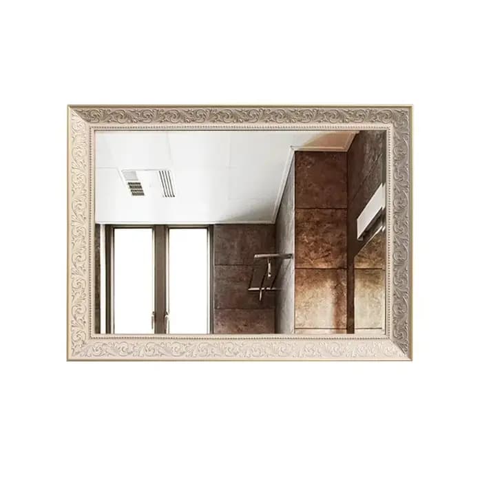 Miroir de salle de bains au Designs sculptés de Style européen, miroir de salle de bains mural nordi