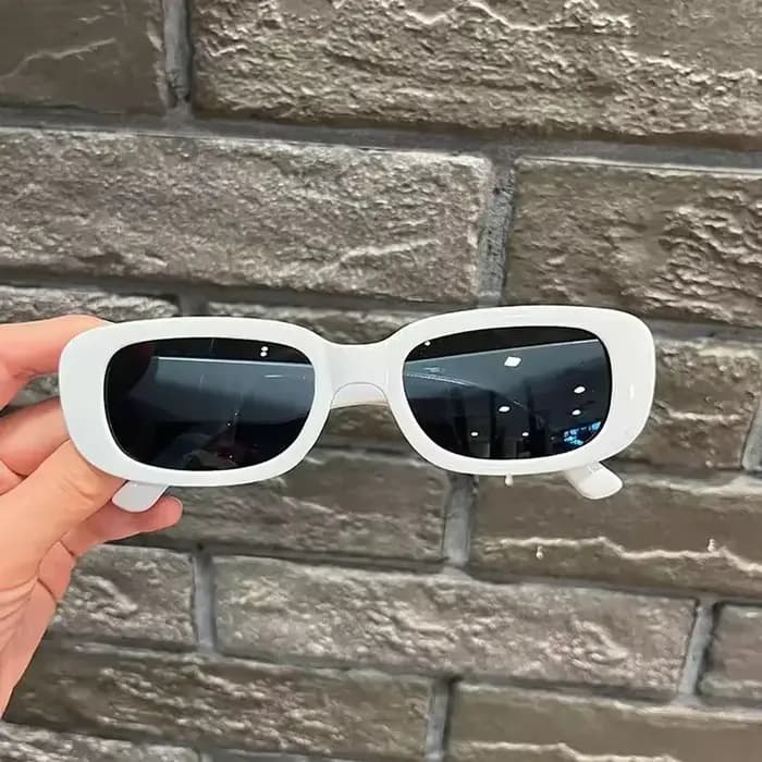 Lunettes de soleil carrées Street Snap Y2K, uniques, classiques pour femmes, Protection Uv, pour la 
