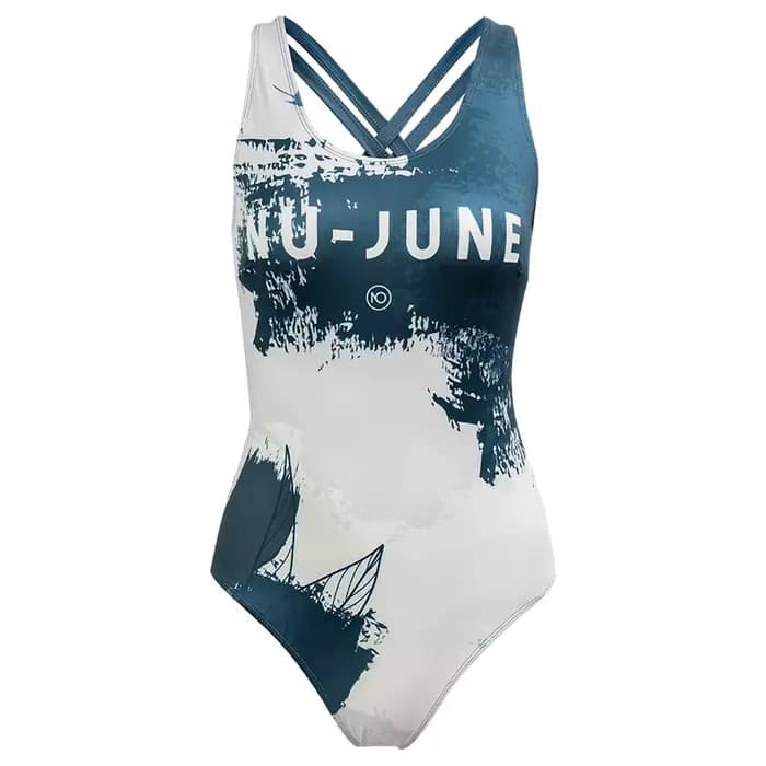 NuJune-Maillot de bain une pièce pour femme, sexy, triangle, pour surf, bord de mer, piscine, exclus