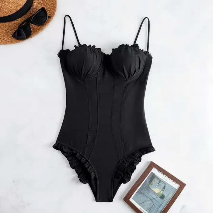 Maillot de bain une pièce push-up femme 2026 – Maillot de bain amincissant pour femme, tenue de plag