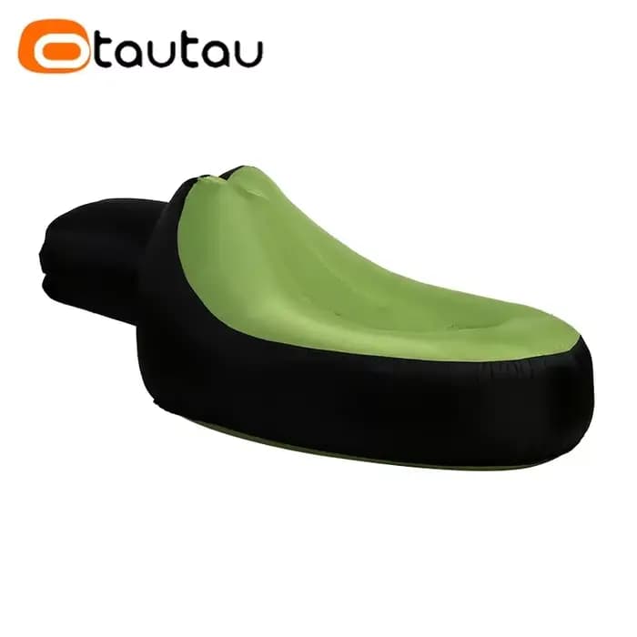 OTAUTAU-Chaise longue gonflable portable, canapé de camping en plein air, pouf confortable, pouf, ja