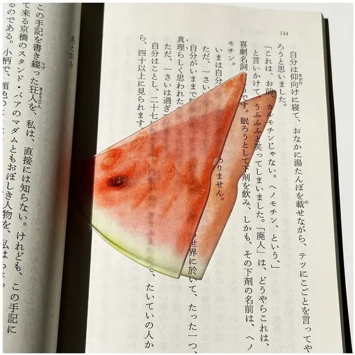 Marque-page Fruits Simulés Mignon et Créatif, Papeterie pour Étudiants, Bureau, Collection de Livres