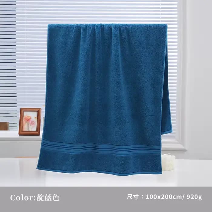 Serviette de bain grande taille en coton pour adultes, 100x200cm, haute absorption, serviettes de do