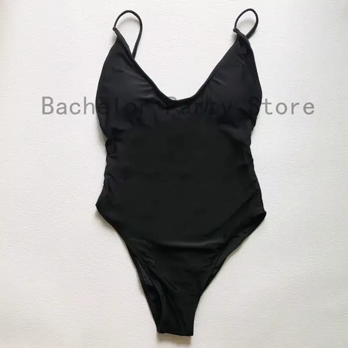 Sexy rembourré solide maillot de bain femmes une pièce maillot de bain 2025 nouveaux Bikinis maillot
