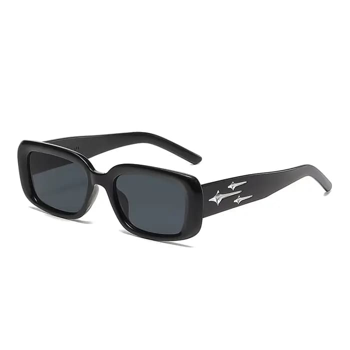 Lunettes de soleil carrées rétro Style Y2K pour femmes et hommes, lunettes de soleil œil de chaton, 