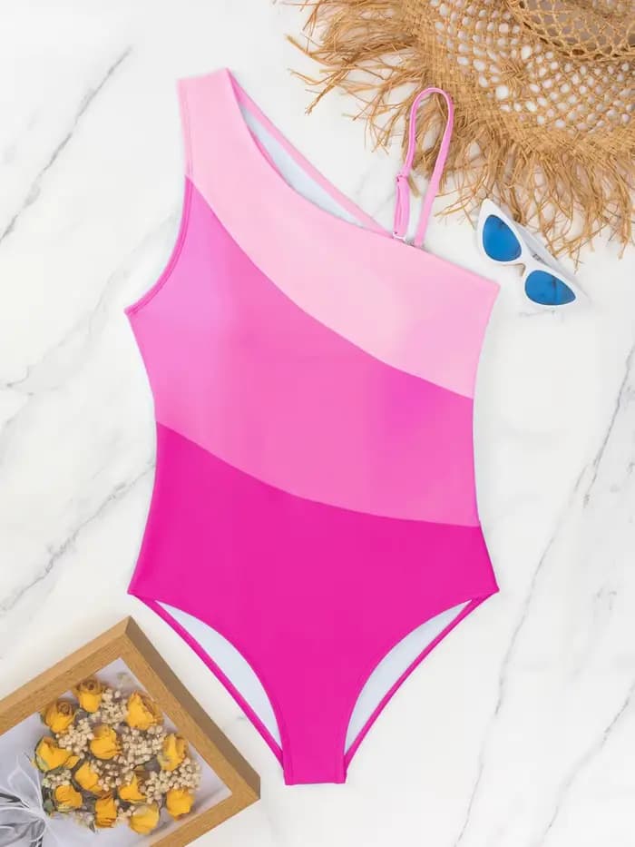 Maillot de bain une pièce à bretelles 2026 pour femme, avec cordon de serrage, style triangle, color