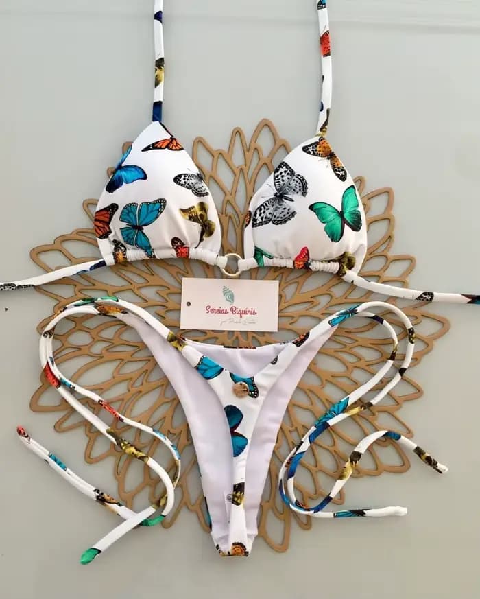Maillot de bain brésilien sexy pour femmes, bikini de plage, vacances, nouveau