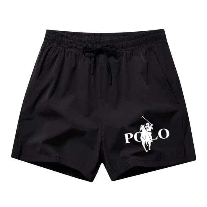 Shorts de plage en soie glacée à séchage rapide pour homme, coupe ajustée, pour la course, la natati