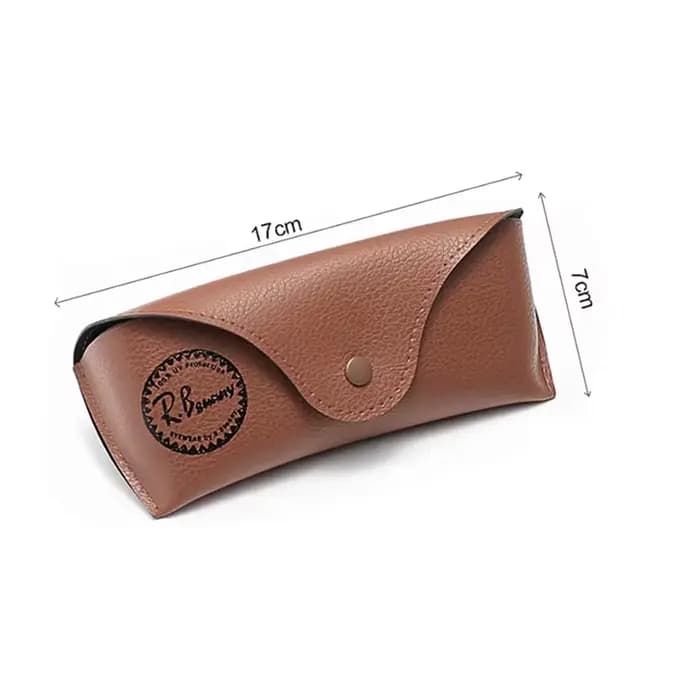 Étui à lunettes souple en cuir pour hommes et femmes, boîte à lunettes, sac de protection, accessoir