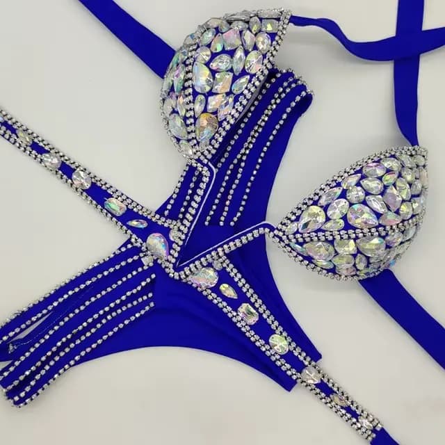 2020 venus vacances sexy femmes daimond push up cristal col en V strass maillots de bain vente chaud