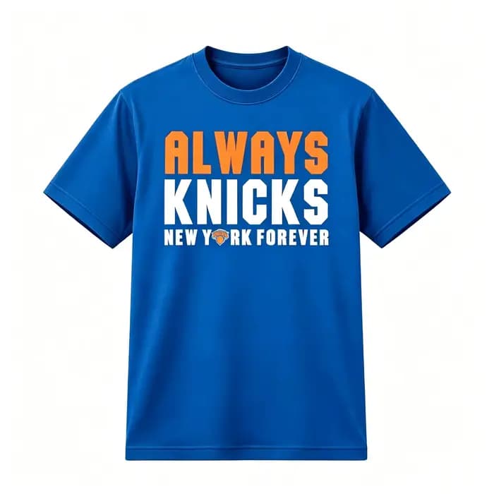 T-shirt des New York Knicks pour les finales 2026, été, nouveau, unisexe, 100% coton, t-shirt tendan