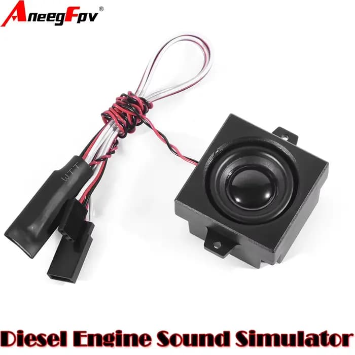 Simulateur de son de moteur diesel 5W, remplacement pour modèle de voiture RC 1/10 1/8 1/6, accessoi