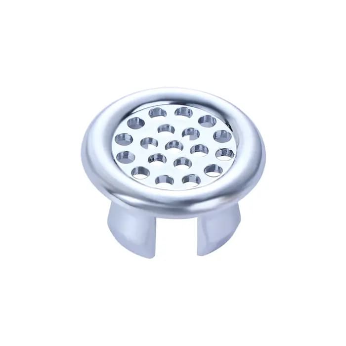 Couvercle de trou chromé pour lavabo en céramique, salle de bains, accessoires de cuisine, bouchon d