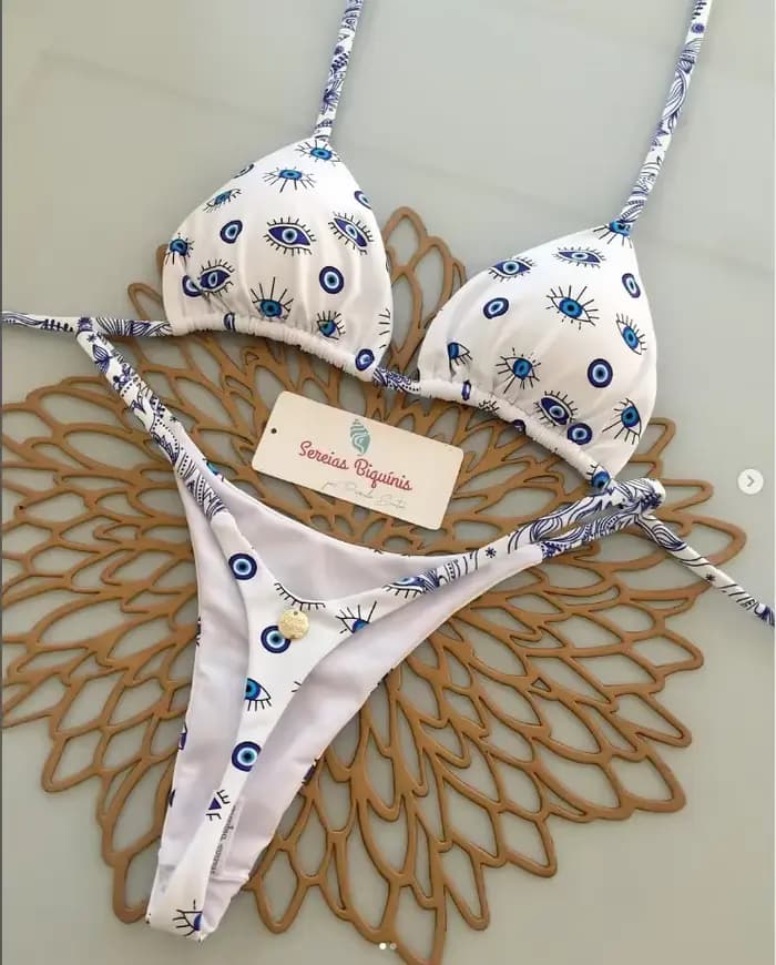 Ensembles de bikinis imprimés sexy, hauts à lacets style halter, strings, maillots de bain style pla