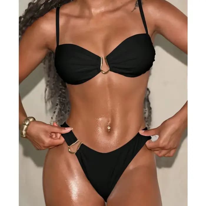 Noir Sexy Bikinis 2026 femmes maillots de bain femme maillot de bain pour maillot de bain maillots d